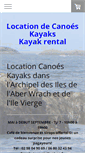 Mobile Screenshot of kayak-finistere.com